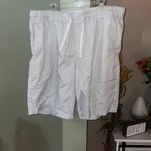 GAP striped khaki tie shorts